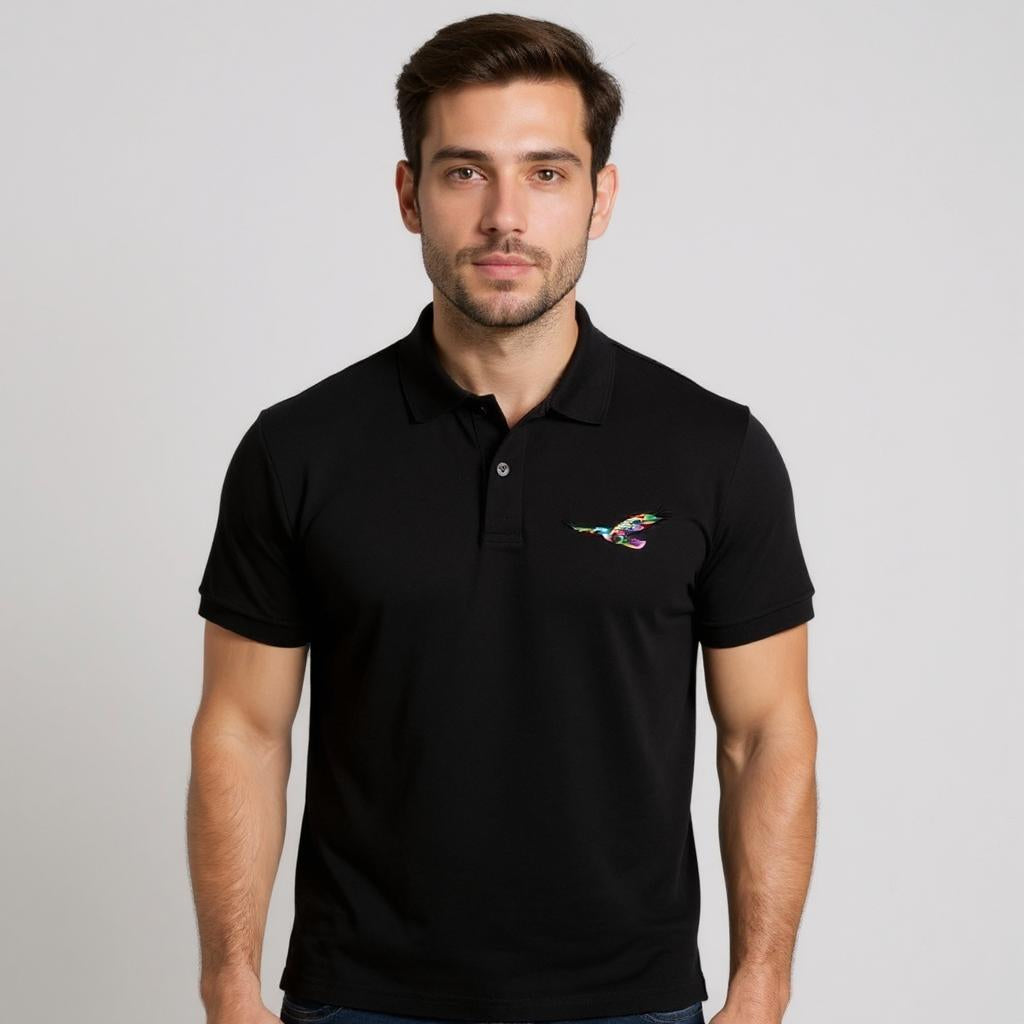 Chromatic Eagle Polo T-Shirt