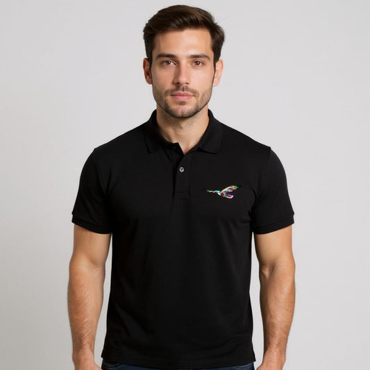 Chromatic Eagle Polo T-Shirt