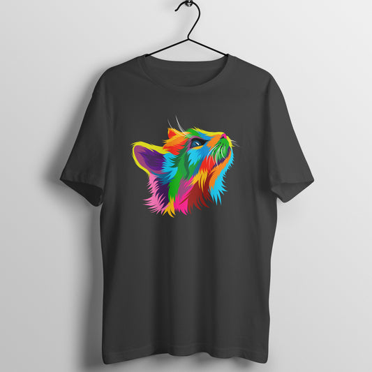 Kaleidoscope Cat | Men & Women T-Shirt