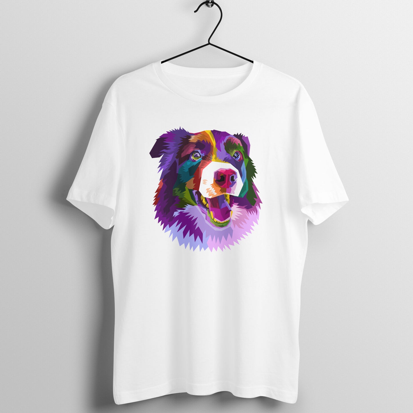 Colorburst Dog | Men & Women T-Shirt