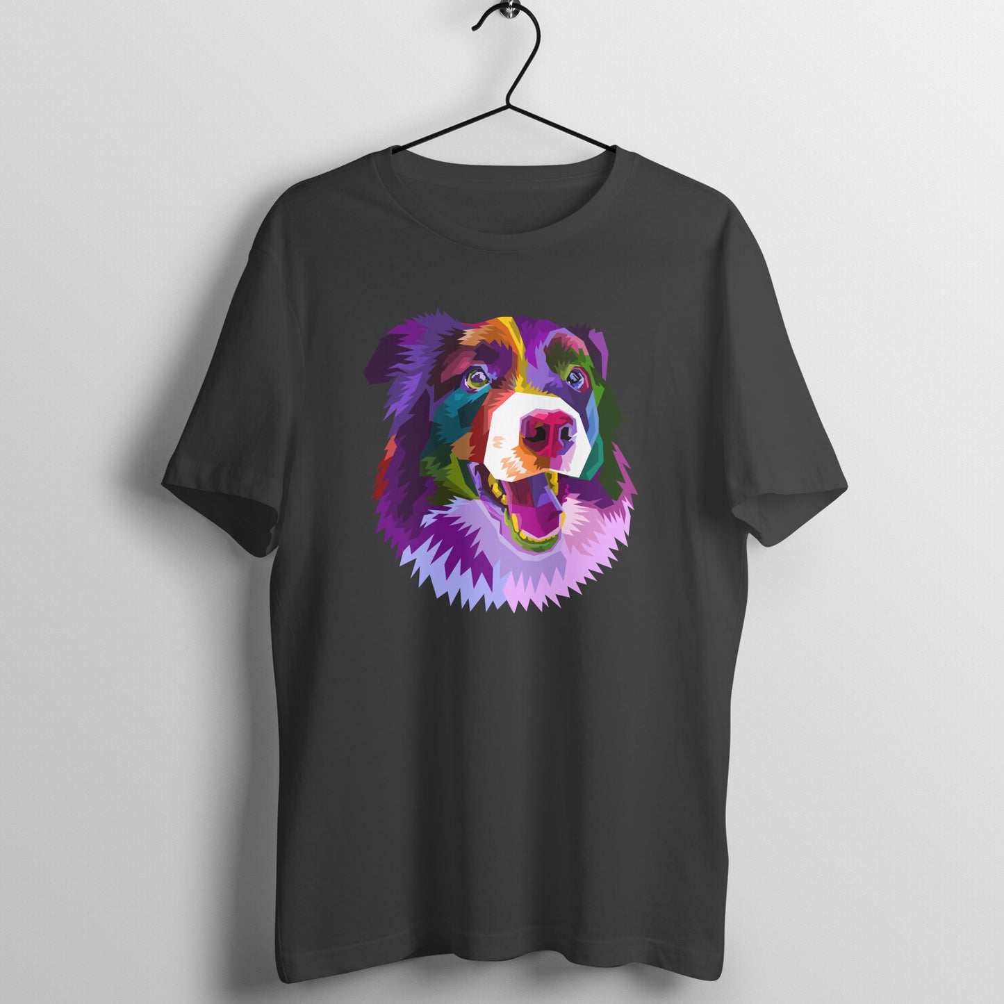 Colorburst Dog | Men & Women T-Shirt