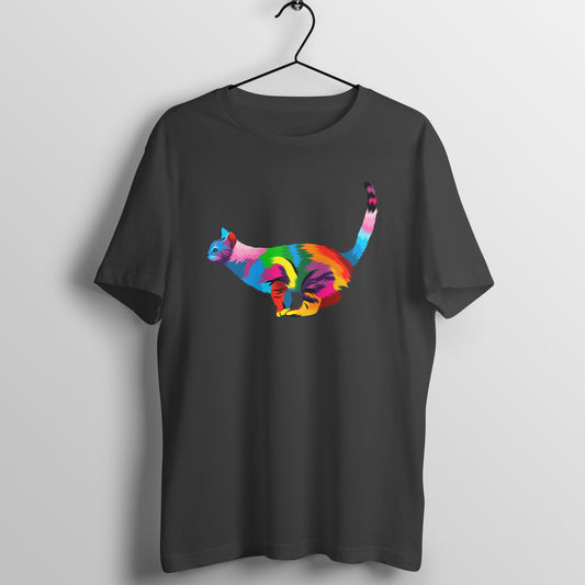 Running Cat | Men & Women T-Shirt