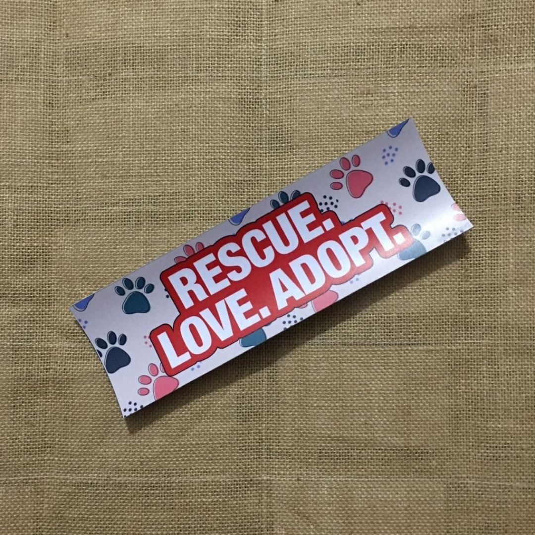 Rescue. Love. Adopt. - Bumper Talks