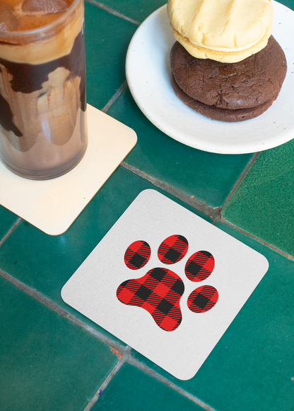 Coaster - Christmas Cat Design for Gifting - Bumper Talks
