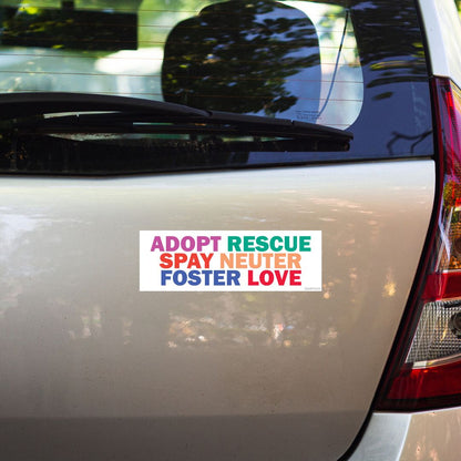 Adopt Rescue Spay Neuter Foster Love