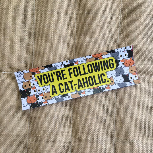 You're Following a Cat-aholic