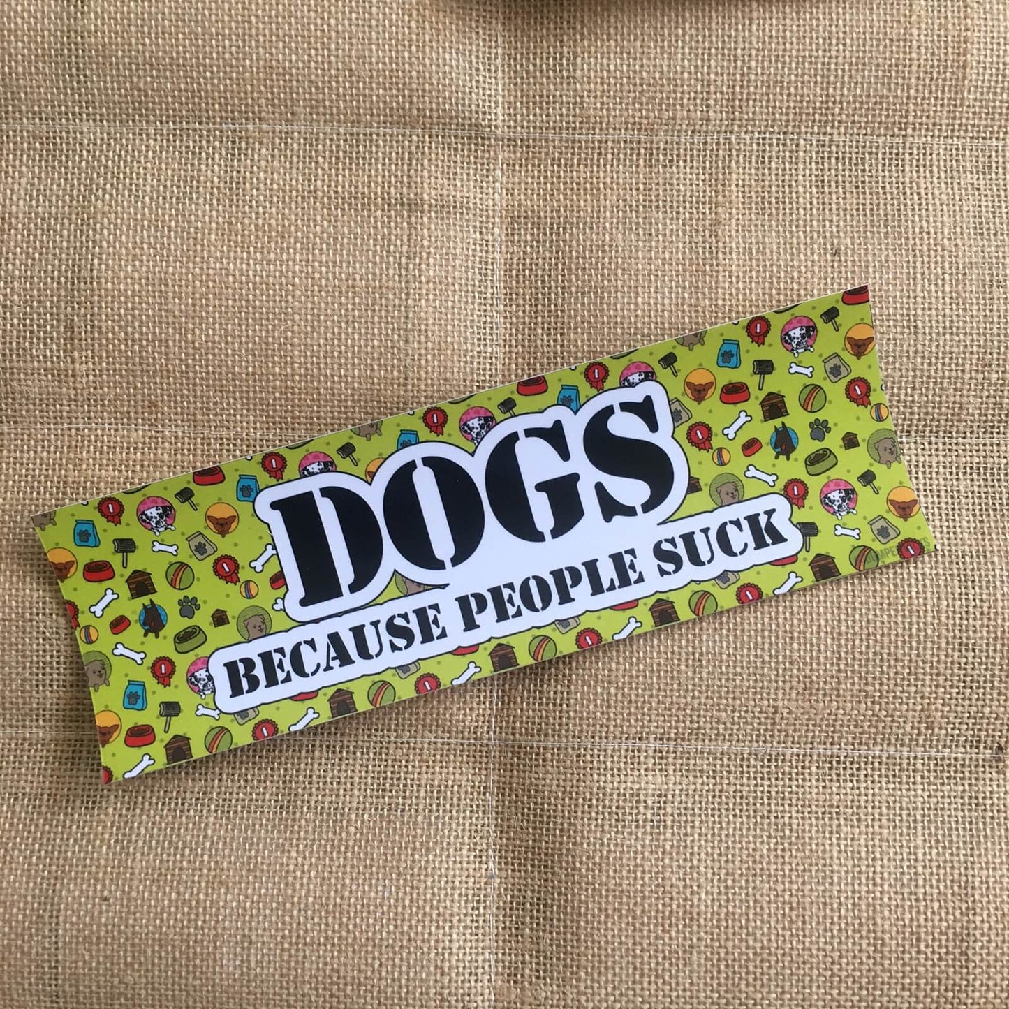 Dogs. Because People Suck.