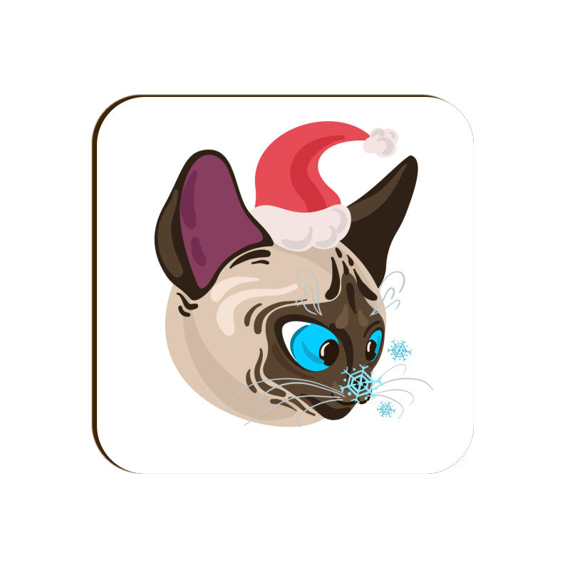 Coaster - Christmas Cat Design for Gifting - Bumper Talks