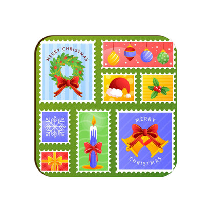 Coaster - Christmas Stamp Design For Gifting - Bumper Talks